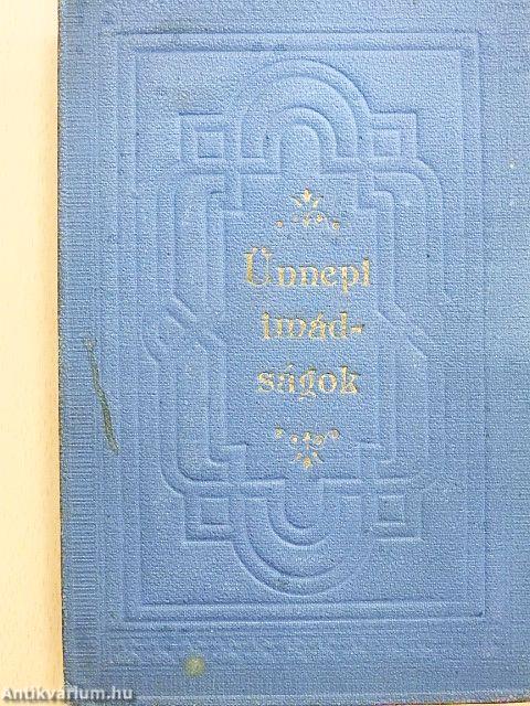 Mákzór imádságos könyv az év minden ünnepnapjára V.