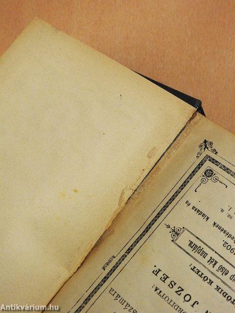 Mákzór imádságos könyv az év minden ünnepnapjára V.