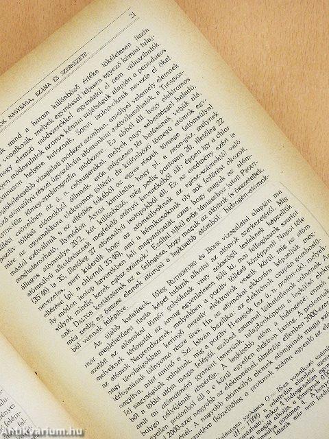 Természettudományi Közlöny 1923. január-december/Pótfüzetek a Természettudományi Közlönyhöz 1923. január-december