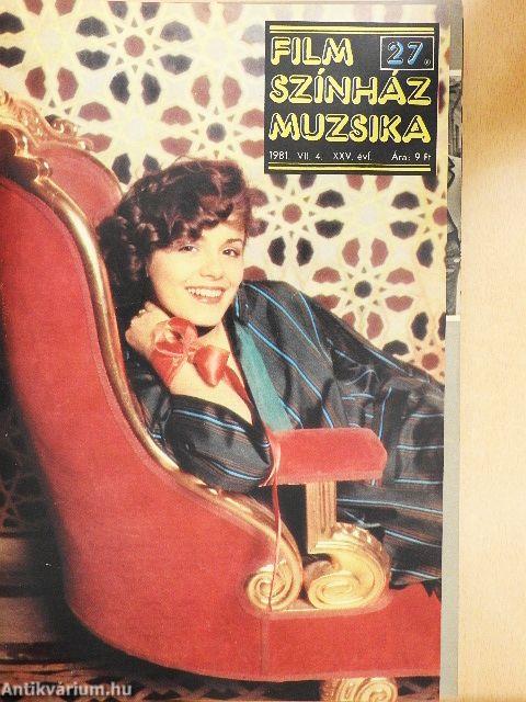 Film-Színház-Muzsika 1981. július-december (fél évfolyam)
