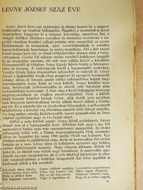 Nyugat 1925. december 1.