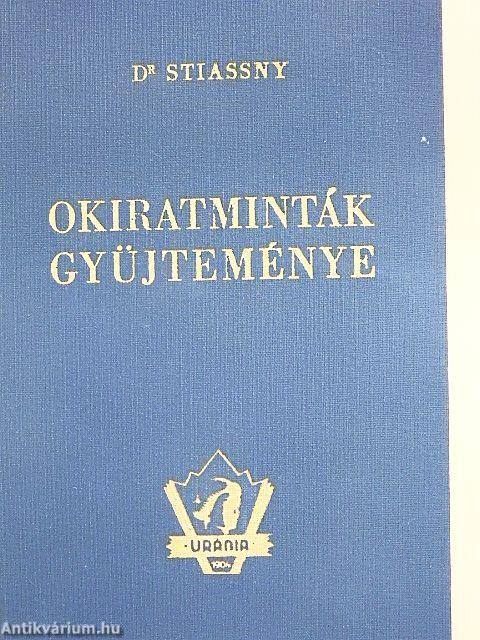 Okiratminták gyüjteménye