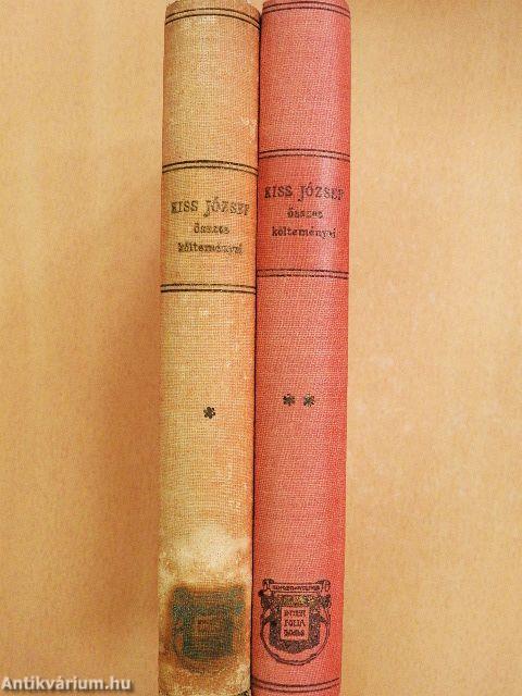 Kiss József összes költeményei I-II.