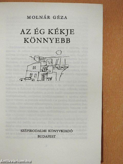 Az ég kékje könnyebb