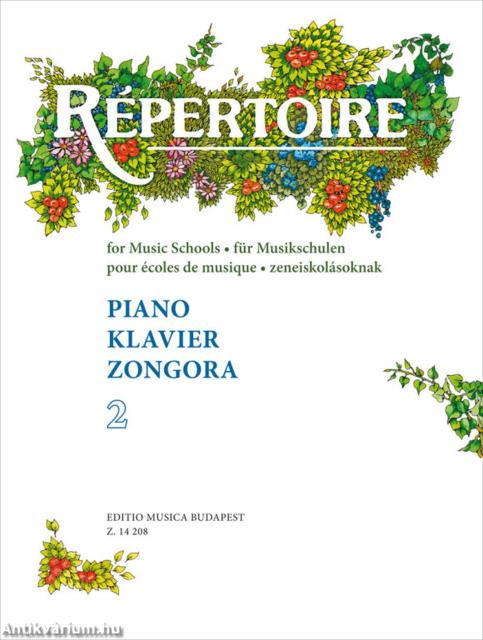 RÉPERTOIRE ZENEISKOLÁSOKNAK ZONGORA 2