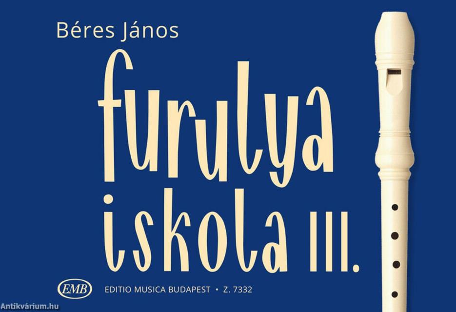 FURULYAISKOLA III (JAVÍTOTT KIADÁS)