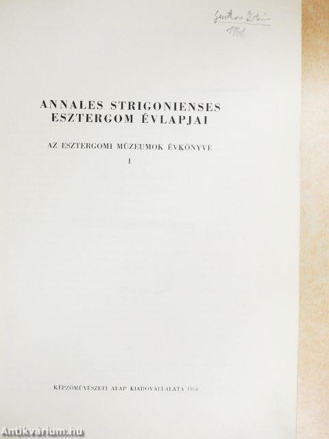 Esztergom évlapjai 1960