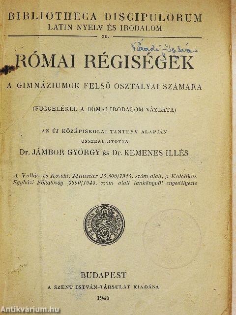Római régiségek