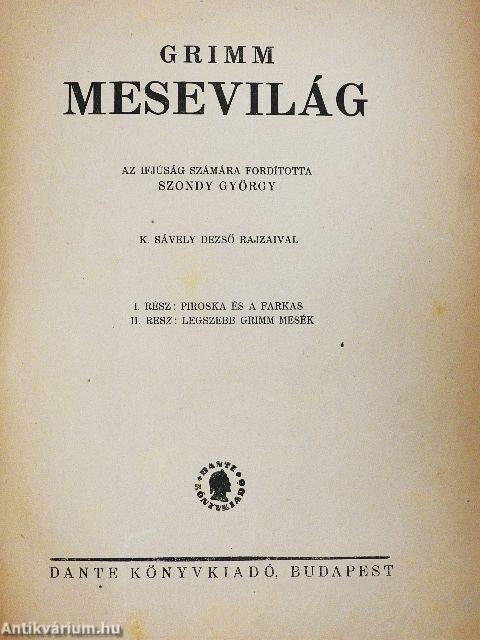 Grimm mesevilág