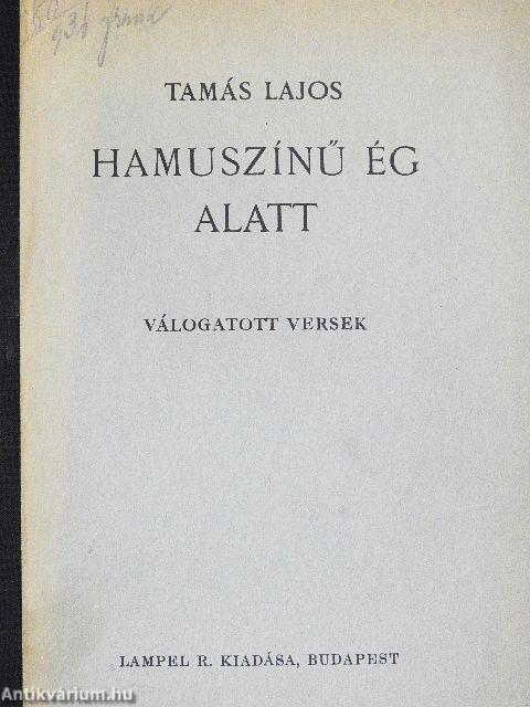 Hamuszínű ég alatt