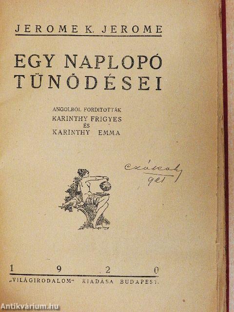 Egy naplopó tünődései