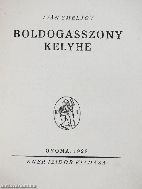 Boldogasszony kelyhe