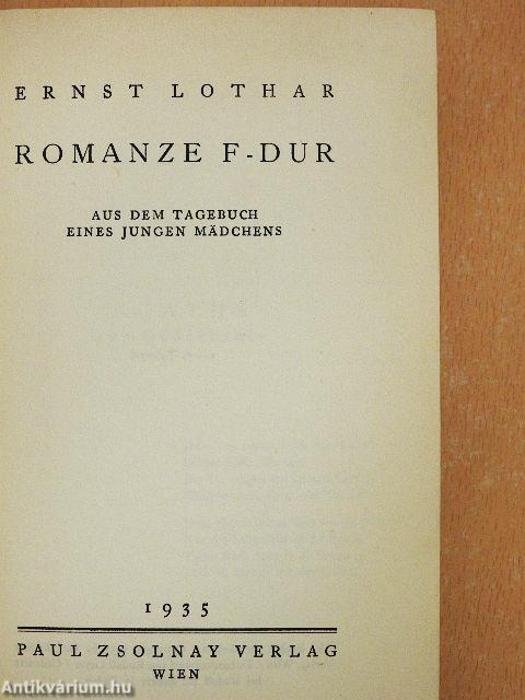 Romanze F-dur