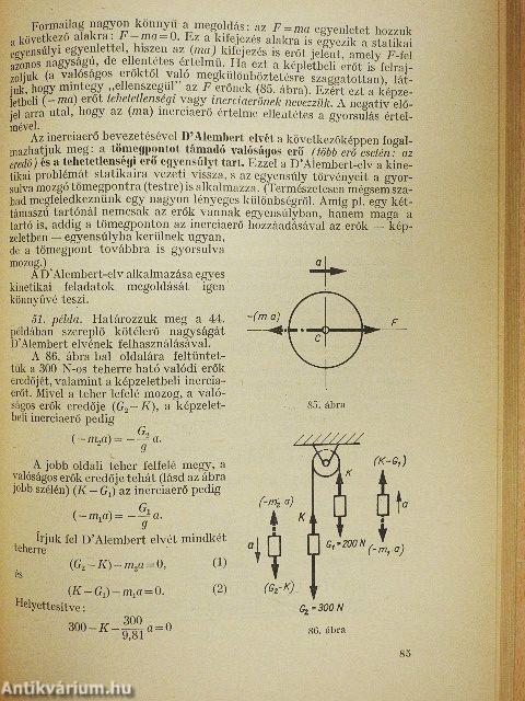 Kinematika és kinetika