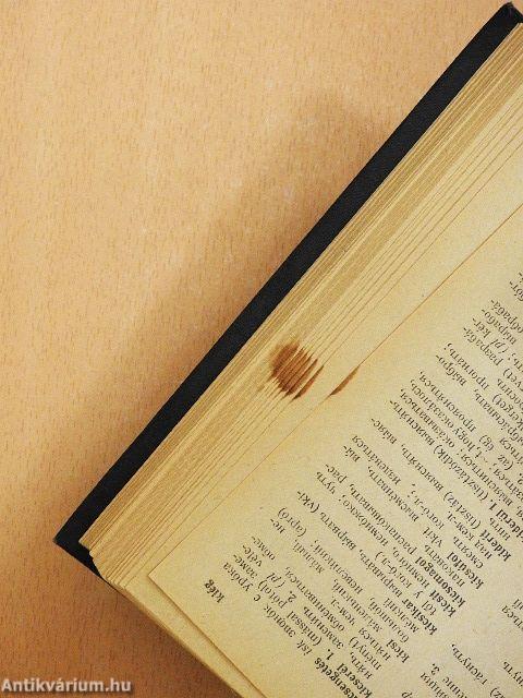 Orosz-magyar/magyar-orosz szótár