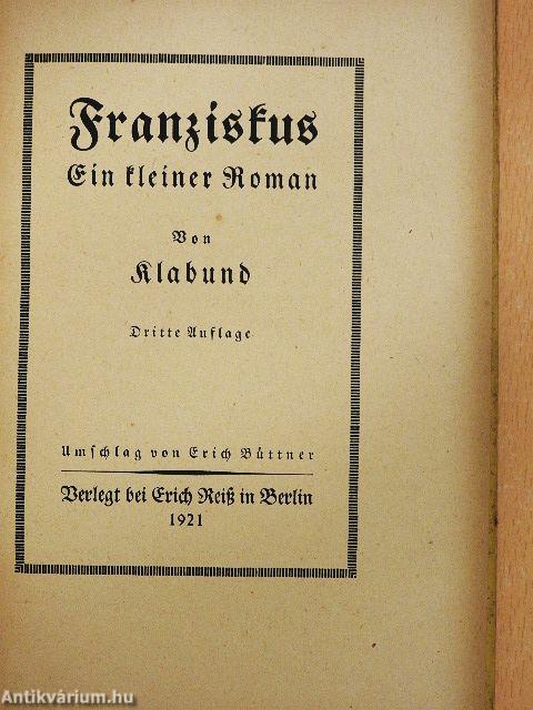 Franziskus (gótbetűs)