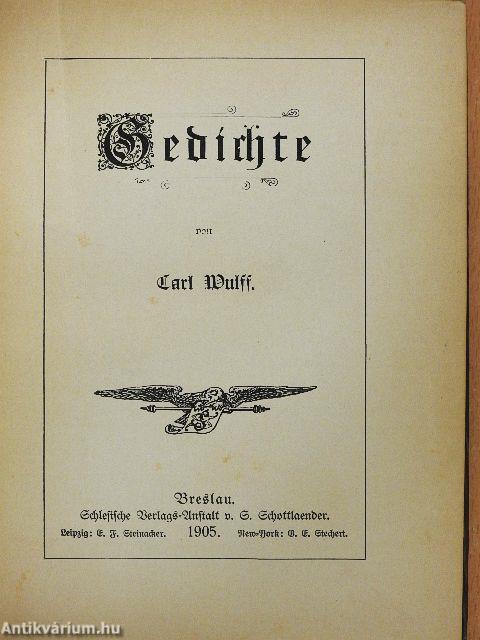 Gedichte (gótbetűs)