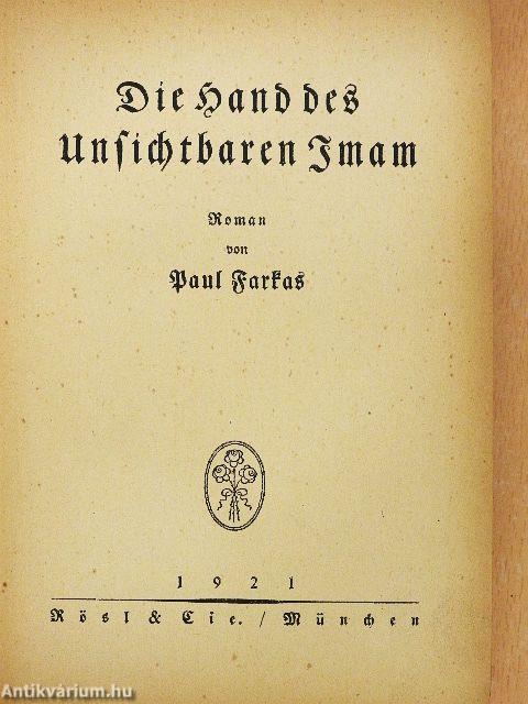 Die Hand des Unsichtbaren Imam (gótbetűs)