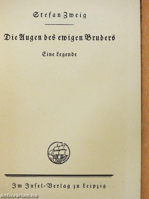 Die Augen des ewigen Bruders (gótbetűs)