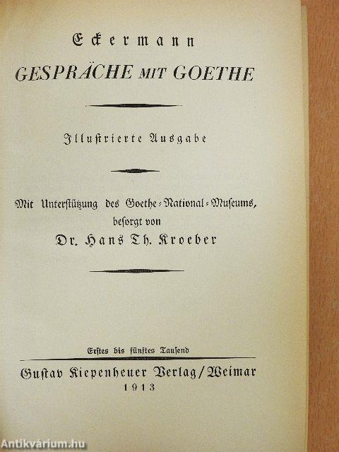 Gespräche mit Goethe (gótbetűs)