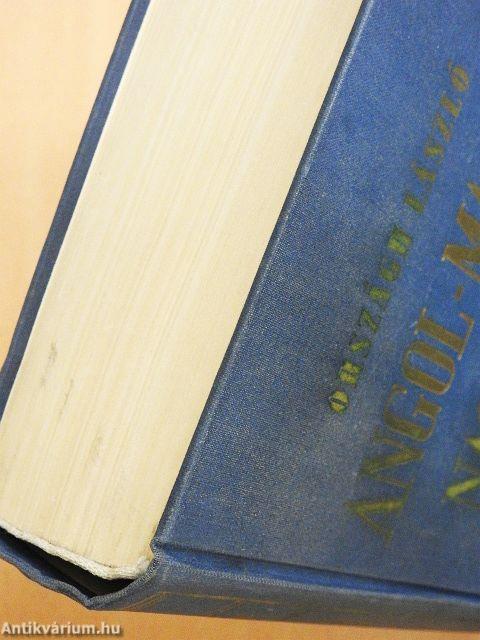 Angol-magyar nagyszótár I-II.