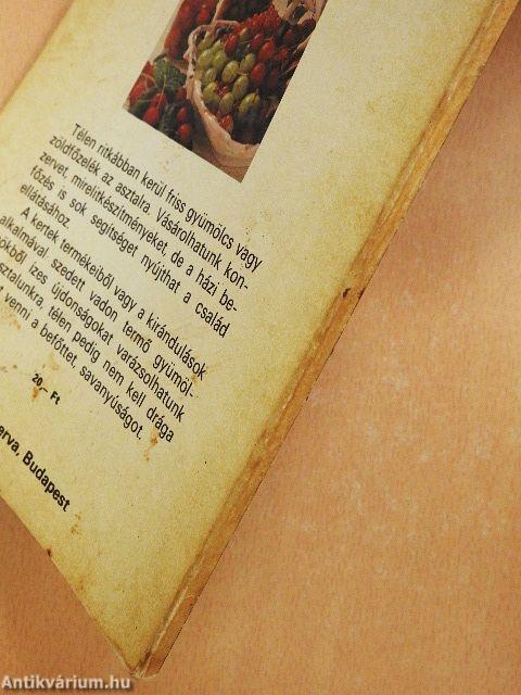 Befőzés, házi tartósítás