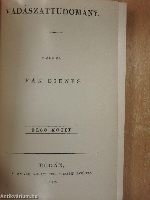 Vadászattudomány I-II.