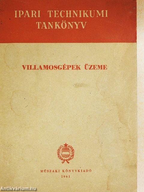 Villamosgépek üzeme