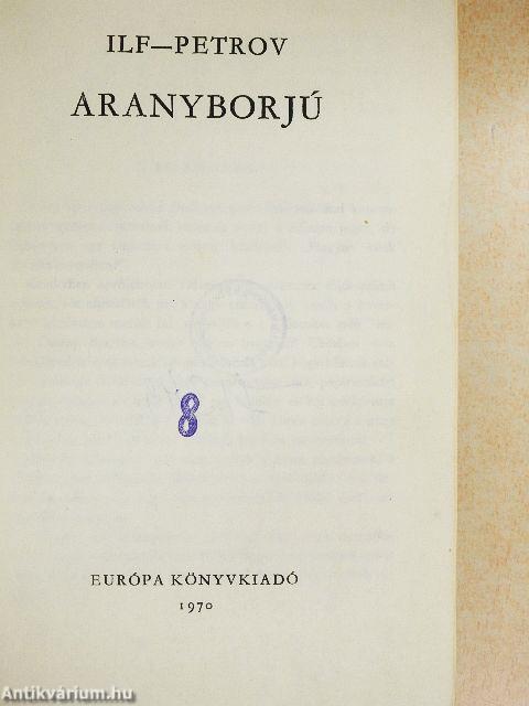 Aranyborjú