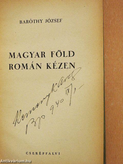 Magyar föld román kézen