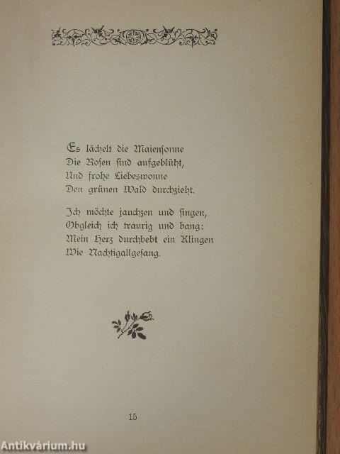 Gedichte (gótbetűs)