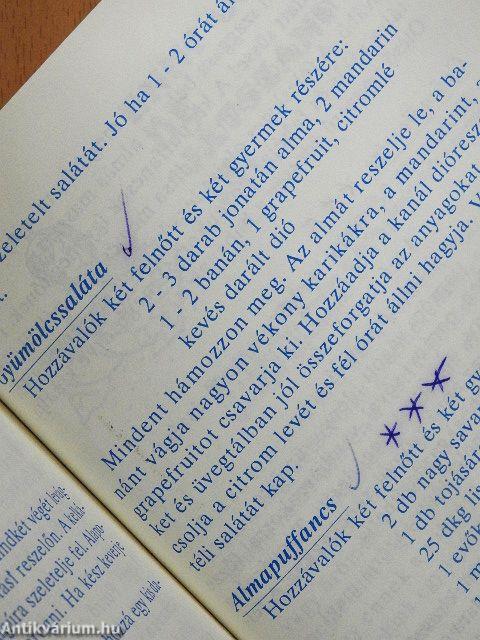 Csecsemők szakácskönyve