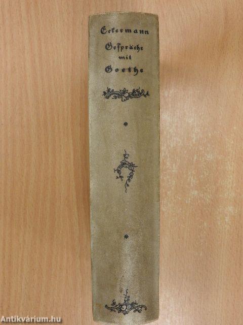 Gespräche mit Goethe (gótbetűs)