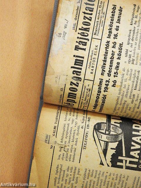 Népmozgalmi Tájékoztató 1943. január-december