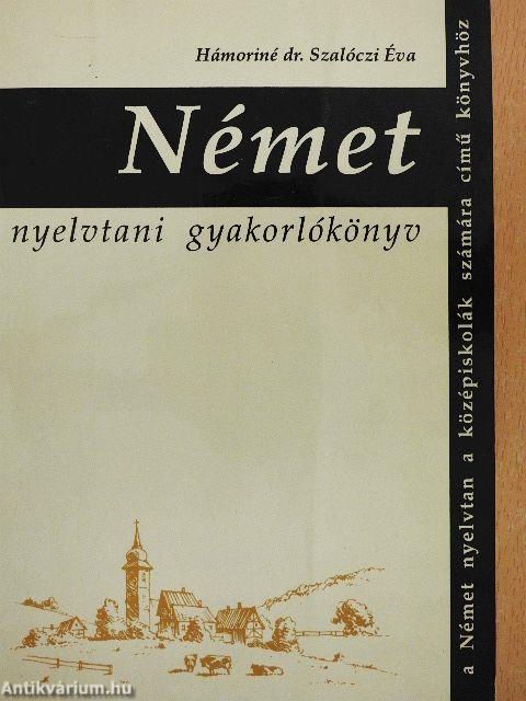 Német nyelvtani gyakorlókönyv