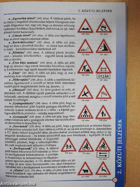 Interaktív KRESZ könyv személygépkocsi-vezetők részére