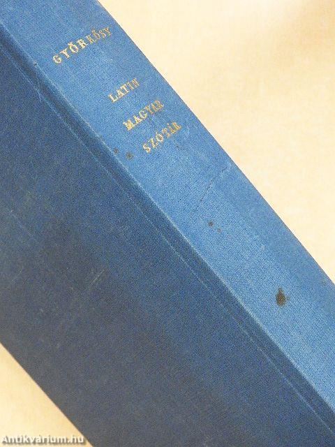 Latin-magyar szótár
