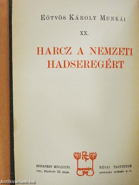 Harcz a nemzeti hadseregért