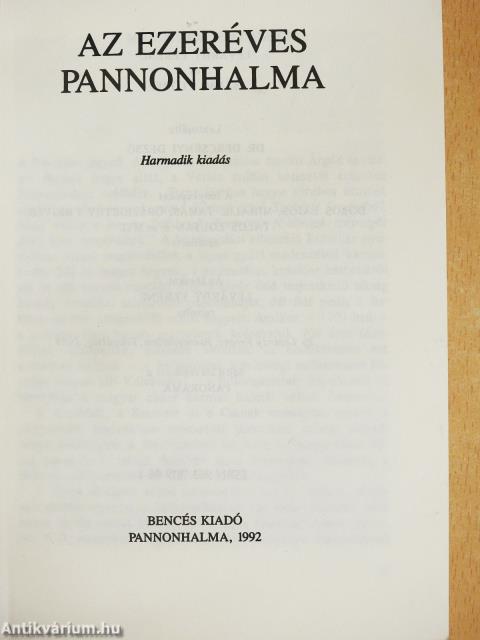 Az ezeréves Pannonhalma