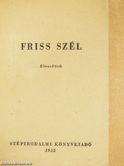 Friss szél