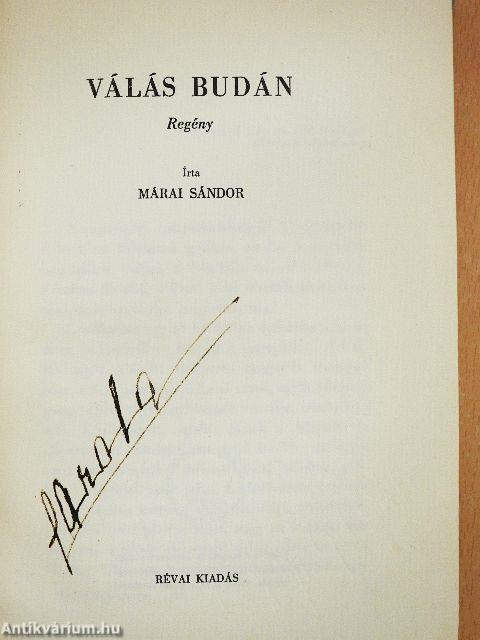 Válás Budán