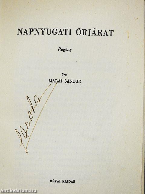 Napnyugati őrjárat