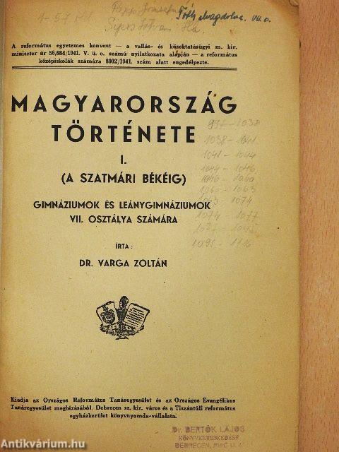 Magyarország története I.