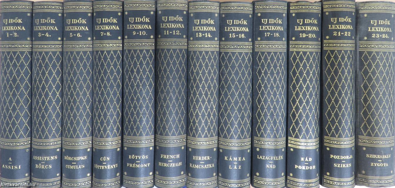 Uj idők lexikona 1-24.