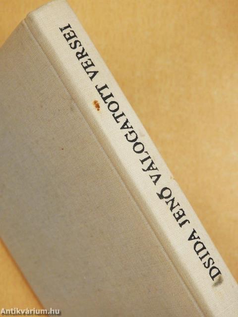 Dsida Jenő válogatott versei