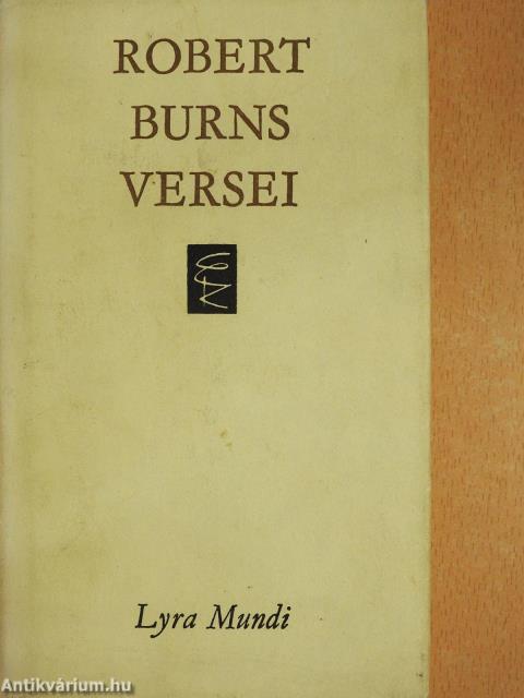 Robert Burns versei