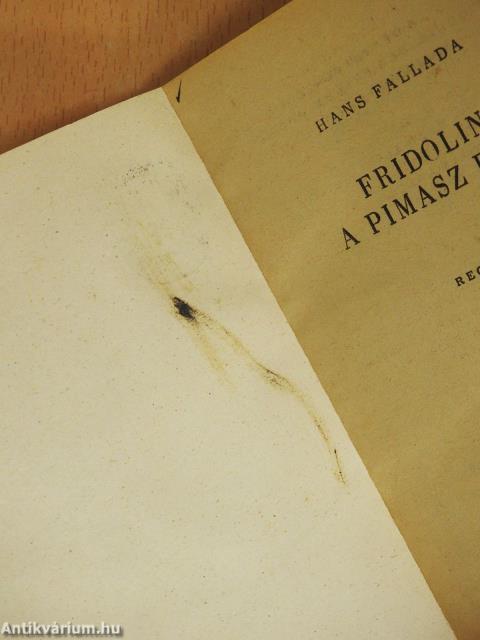 Fridolin, a pimasz borz