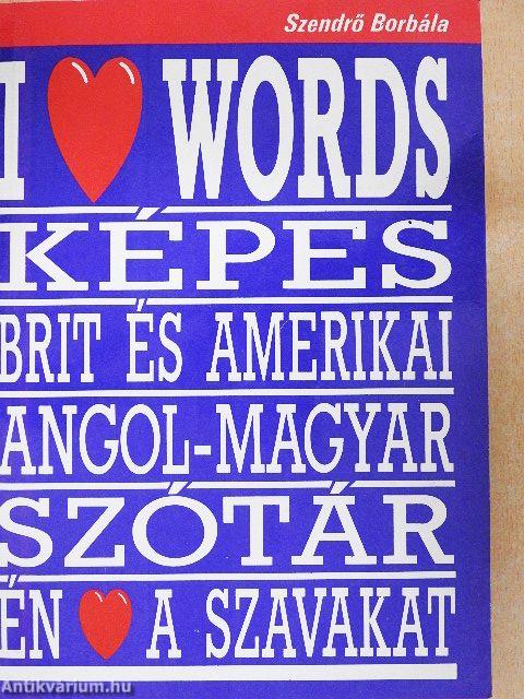 Képes brit és amerikai angol-magyar szótár
