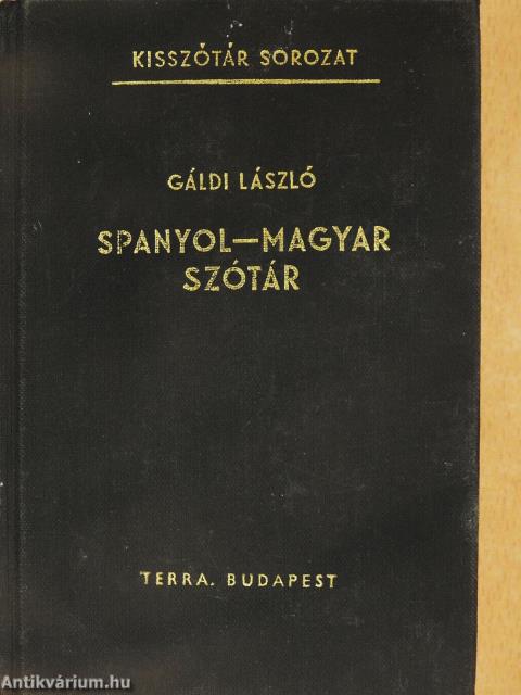 Spanyol-magyar szótár