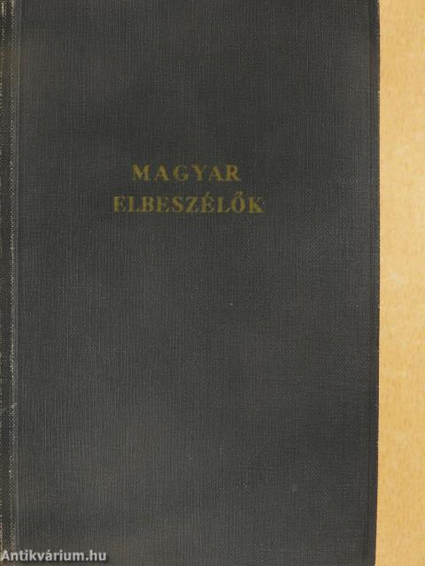 Magyar elbeszélők I-IV.